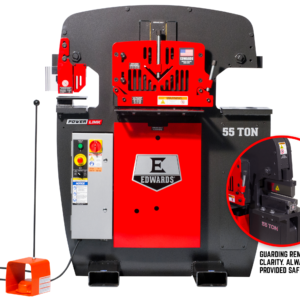 Edwards 55 Ton Ironworker 3 Phase, 230 Volt, PowerLink, 10" Brake 55233522 – Image 2