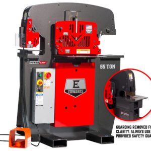 Edwards 55 Ton Ironworker 1 Phase, 230 Volt, PowerLink, Coper Notcher 55231512 – Image 2