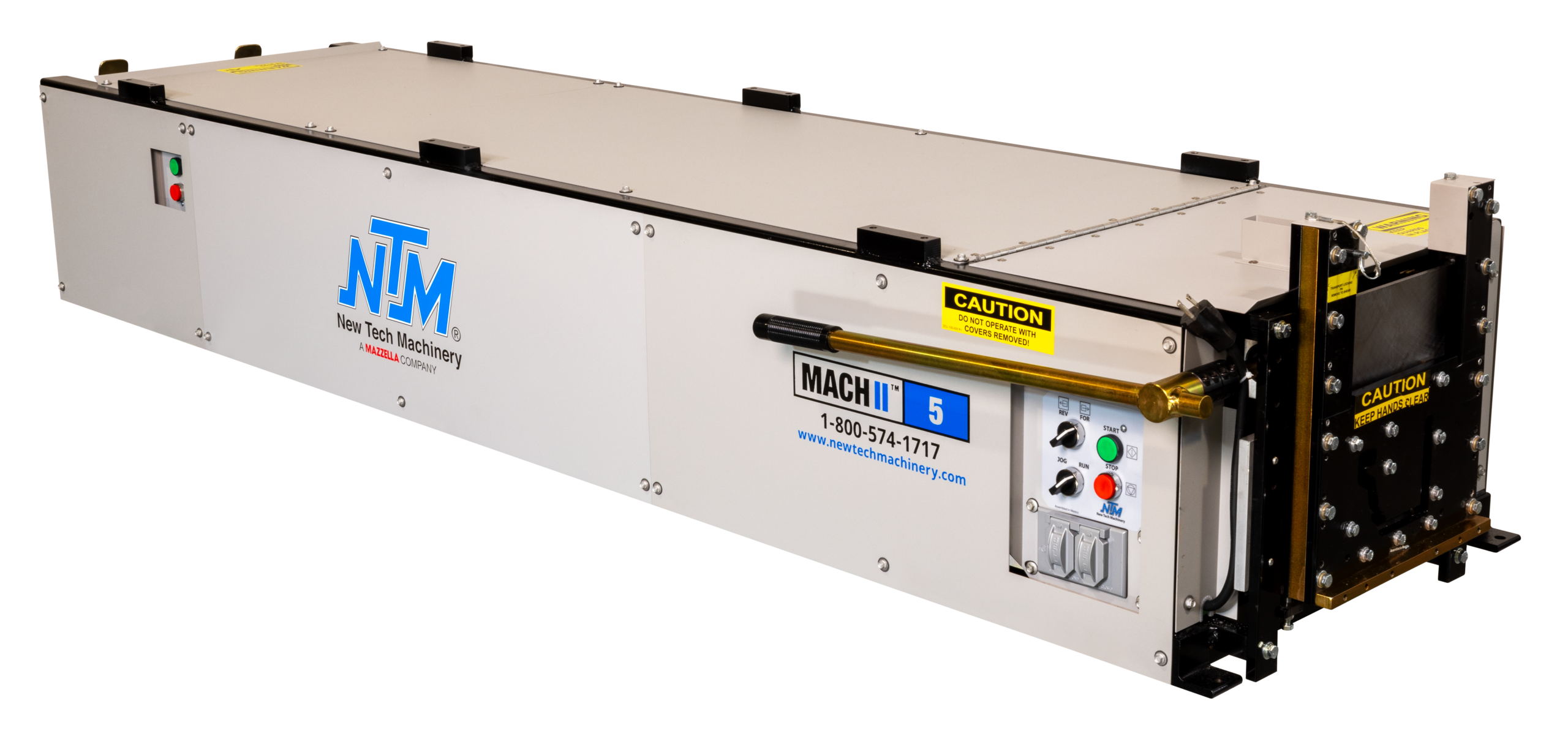 5B8A6816-Edited.png New Tech Machinery Mach II 5” Gutter Machine Basic Configuration with Shear MG5