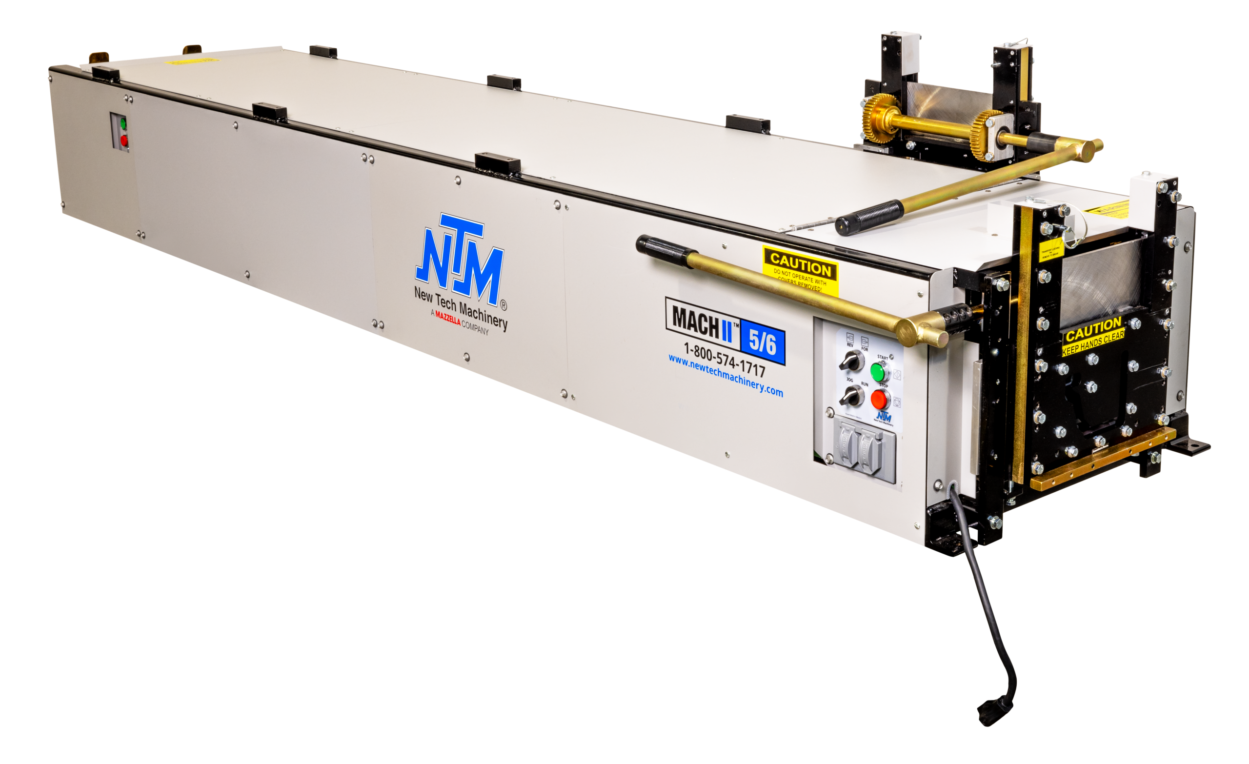 5B8A6870-Edited.png New Tech Machinery Mach II 5”/6” Combination Gutter Machine Basic Configuration with Shear M56