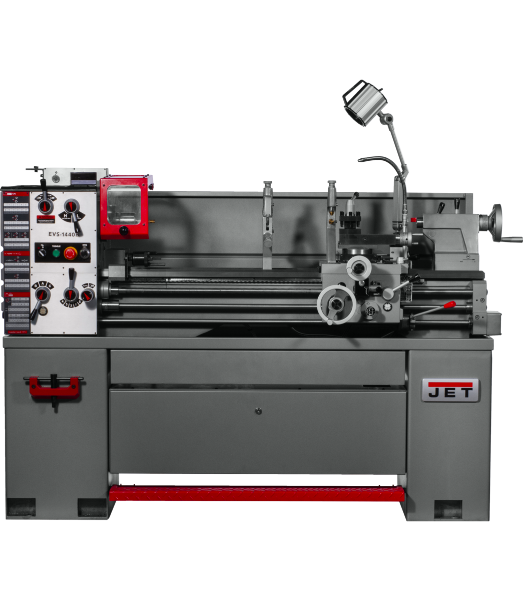 6807ed17f396e1a43adef80cb9e87bb24d3a3396_311450_main.png.png Jet EVS-1440 Electronic Variable Speed lathe with Newall DP700 DRO and Taper Attachment, 3HP 311450