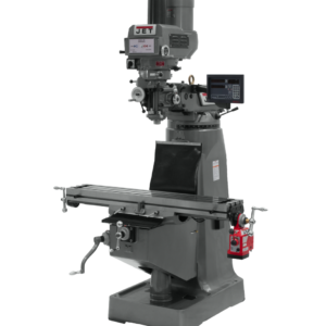 Jet JTM-4VS Mill With Newall DP700 DRO With X-Axis Powerfeed and Power Draw Bar 690069