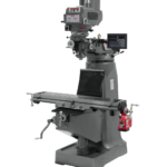 Jet JTM-4VS Mill With 3-Axis Newall DP700 DRO (Quill) With X-Axis Powerfeed 690090