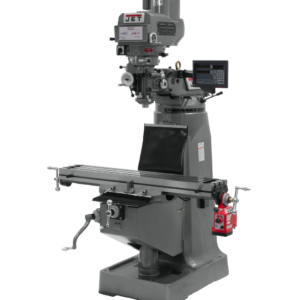 Jet JTM-4VS Mill With 3-Axis Newall DP700 DRO (Quill) With X-Axis Powerfeed 690090