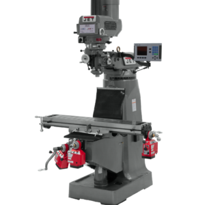 Jet JTM-4VS Mill With 3-Axis ACU-RITE 203 DRO (Quill), X, Y and Z-Axis Powerfeeds With Power Drawbar 690153