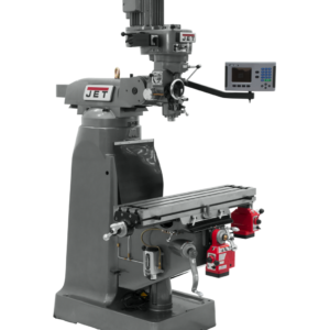 Jet JTM-2 Mill With 3-Axis ACU-RITE 203 DRO (Quill) With X and Y-Axis Powerfeeds 690157 – Image 2