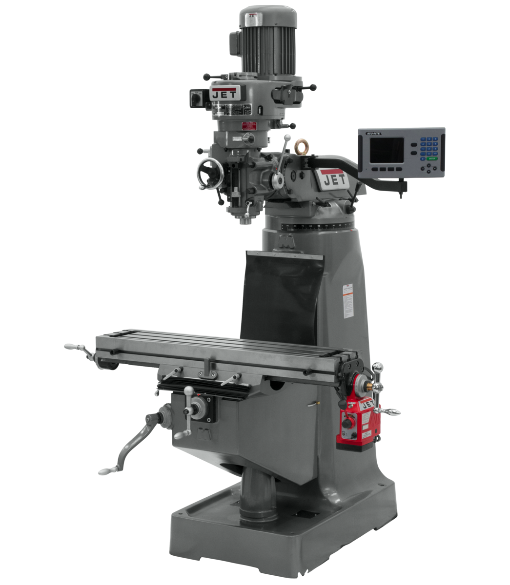 690168_main.png.png Jet JTM-1 Mill With ACU-RITE 203 DRO and X-Axis Powerfeed 690168