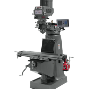 Jet JTM-4VS Mill With 3-Axis ACU-RITE 203 DRO (Quill) With X-Axis Powerfeed and Power Draw Bar 690251