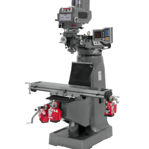 Jet JTM-4VS Mill With 3-Axis ACU-RITE 203 DRO (Knee) With X, Y and Z-Axis Powerfeeds 690418