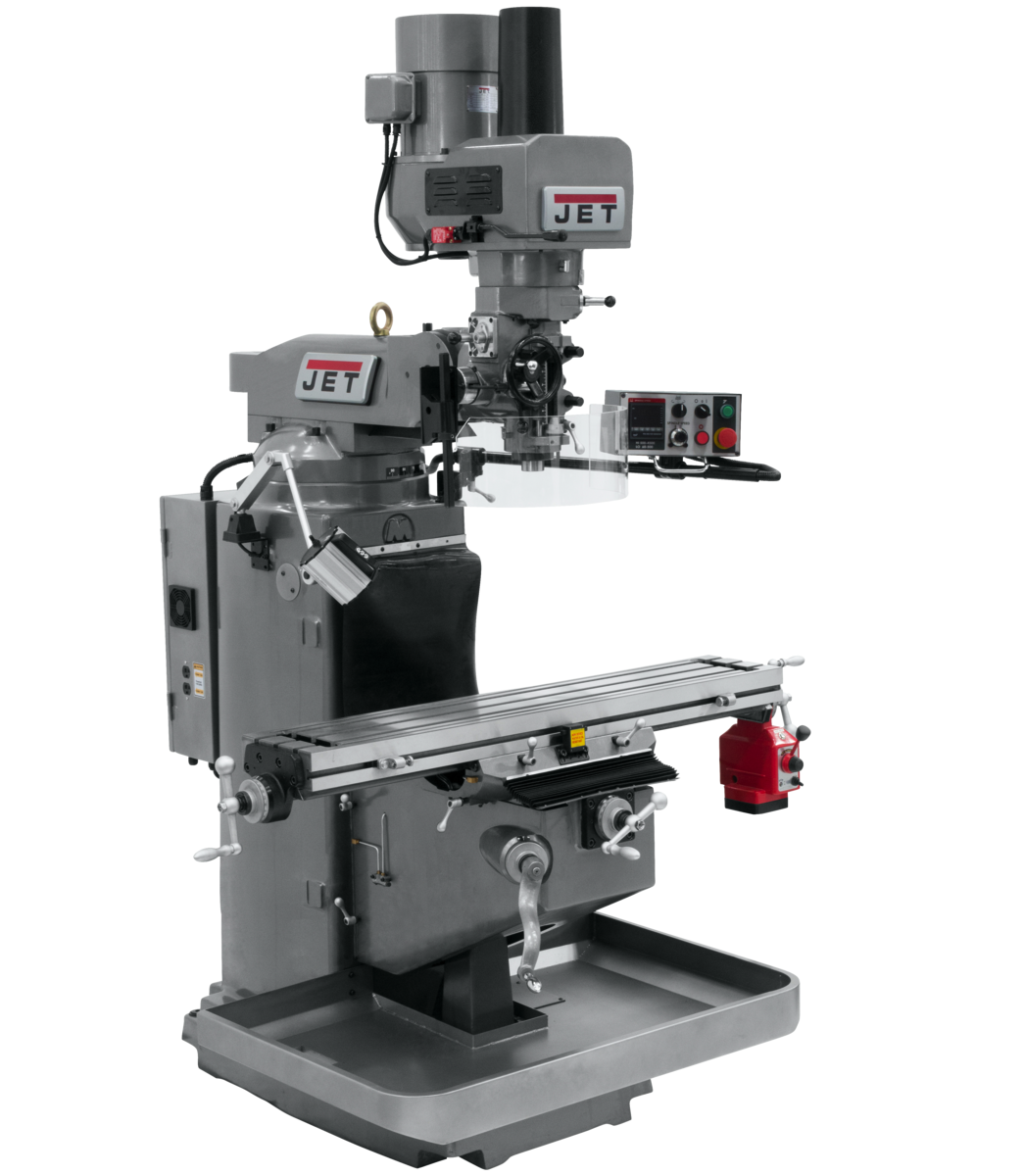 690502_main.png.png Jet JTM-949EVS Mill With X-Axis Powerfeed and Air Powered Draw Bar 690502