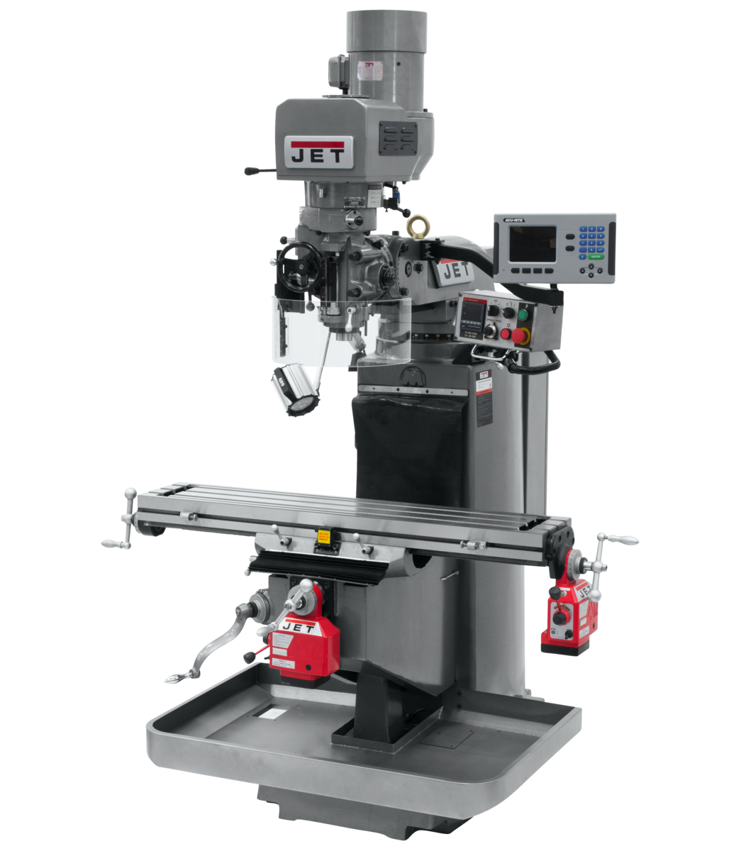 690522_main.png.png Jet JTM-949EVS Mill With Acu-Rite 203 DRO With X and Y-Axis Powerfeeds 690522
