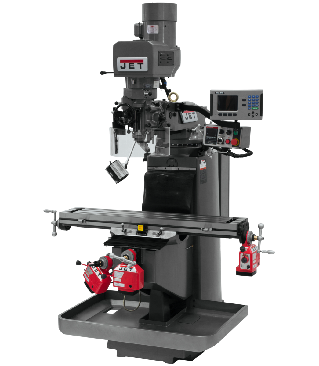 690534_main.png.png Jet JTM-949EVS Mill With 3-Axis Acu-Rite 203 DRO (Quill) With X, Y and Z-Axis Powerfeeds 690534