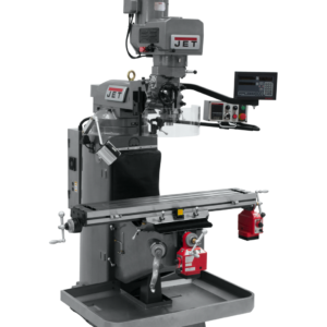 Jet JTM-949EVS Mill With 3-Axis Newall DP700 DRO (Knee) With X and Y-Axis Powerfeeds 690542