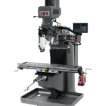 Jet JTM-949EVS Mill With 3-Axis Newall DP700 DRO (Quill) With X-Axis Powerfeed and Air Powered Draw Bar 690546