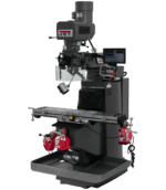 Jet JTM-949EVS Mill With 3-Axis Newall DP700 DRO (Quill) With X, Y and Z-Axis Powerfeeds 690549