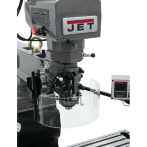 Jet JTM-1050EVS2/230 Mill With 3-Axis Acu-Rite 203 DRO (Knee) With X-Axis Powerfeed and Air Powered Draw Bar 690625 – Image 2
