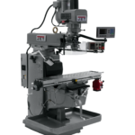 Jet JTM-1050EVS2/230 Mill With 3-Axis Acu-Rite 203 DRO (Knee) With X-Axis Powerfeed and Air Powered Draw Bar 690625