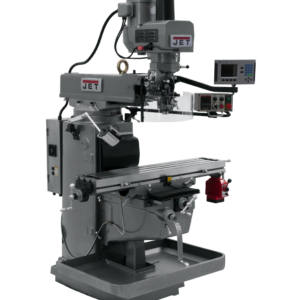 Jet JTM-1050EVS2/230 Mill With 3-Axis Acu-Rite 203 DRO (Knee) With X-Axis Powerfeed and Air Powered Draw Bar 690625