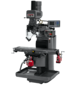 Jet JTM-1050EVS2/230 Mill With 3-Axis Acu-Rite 203 DRO (Knee) With X and Y-Axis Powerfeeds and Air Powered Draw Bar 690627