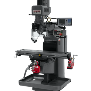 Jet JTM-1050EVS2/230 Mill With 3-Axis Acu-Rite 203 DRO (Quill) With X and Y-Axis Powerfeeds and Air Powered Draw Bar 690632