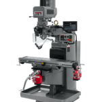 Jet JTM-1050EVS2/230 Mill With Newall DP700 DRO With X and Y-Axis Powerfeeds and Air Powered Drawbar 690637