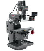 Jet JTM-1050EVS2/230 Mill With 3-Axis Newall DP700 DRO (Knee) With X-Axis Powerfeed and Air Powered Draw Bar 690640 – Image 2