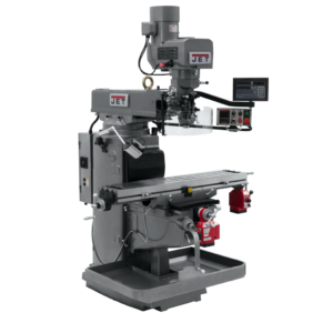 Jet JTM-1050EVS2/230 Mill With 3-Axis Newall DP700 DRO (Knee) With X and Y-Axis Powerfeeds 690641 – Image 2