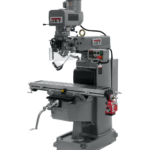 Jet JTM-1050EVS2/230 Mill With 3-Axis Newall DP700 DRO (Knee) With X and Y-Axis Powerfeeds and Air Powered Draw Bar 690642