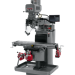 Jet JTM-1050EVS2/230 Mill With 3-Axis Newall DP700 DRO (Knee) With X, Y and Z-Axis Powerfeeds 690643