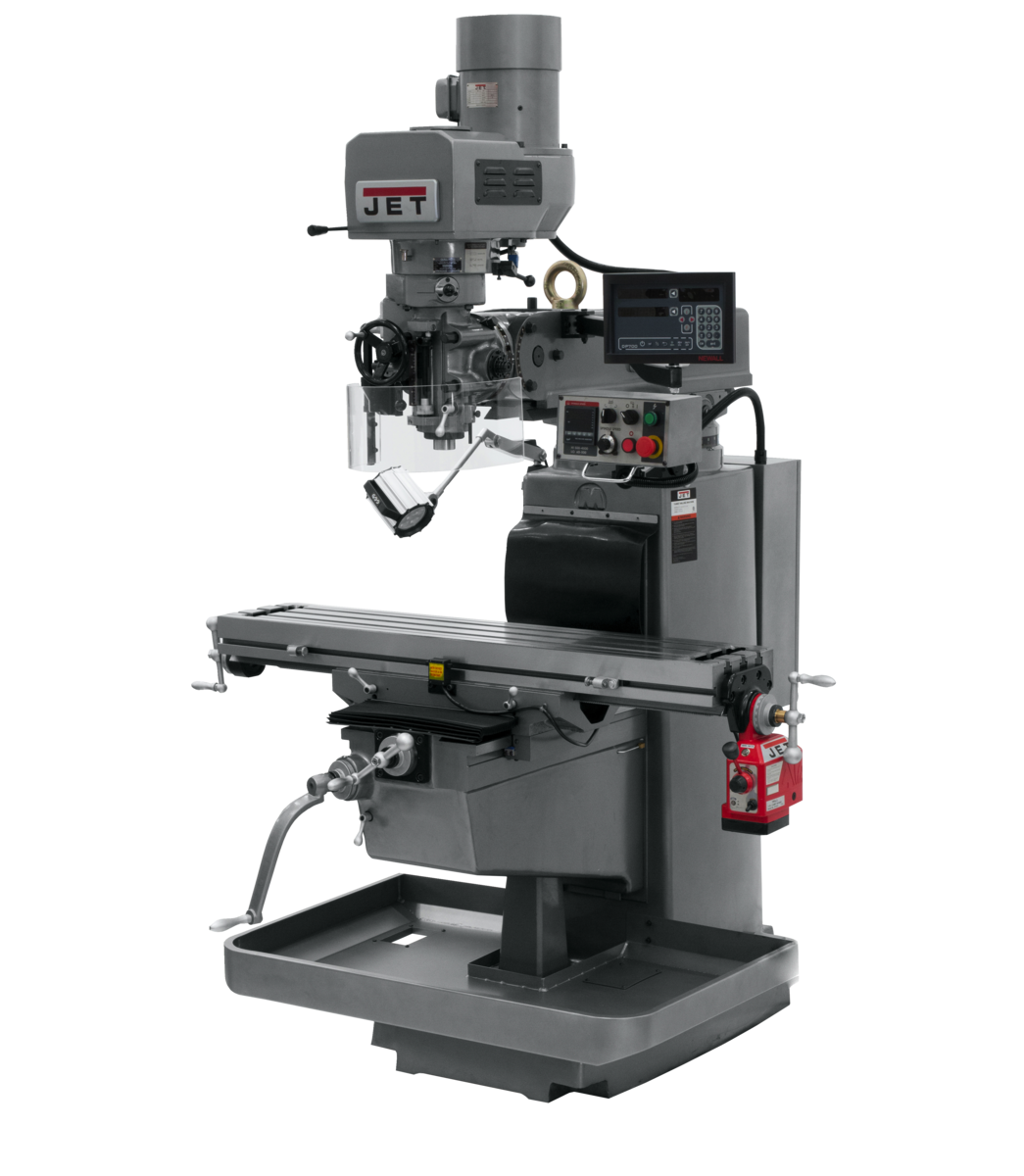 690644_main.png.png Jet JTM-1050EVS2/230 Mill With 3-Axis Newall DP700 DRO (Quill) With X-Axis Powerfeed 690644