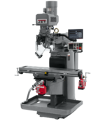 Jet JTM-1050EVS2/230 Mill With 3-Axis Newall DP700 DRO (Quill) With X and Y-Axis Powerfeeds 690646