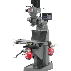 Jet JVM-836-3 Mill With Newall DP700 DRO With X and Y-Axis Powerfeeds 691183