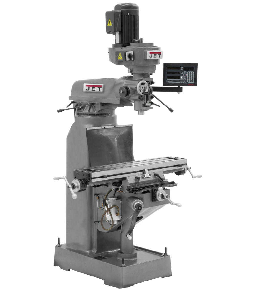 691185_main.png.png Jet JVM-836-3 Mill With 3-Axis Newall DP700 DRO (Quill) With X-Axis Powerfeed 691185