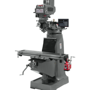 Jet JTM-4VS Mill With 3-Axis Newall DP700 DRO (Knee) With X-Axis Powerfeed 691232