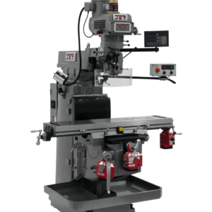 Jet JTM-1254VS with NEWALL DP700 DRO X, Y & Z Powerfeeds & Air Power Drawbar 698072 – Image 2