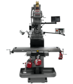 Jet JTM-1254VS with NEWALL DP700 DRO X, Y & Z Powerfeeds & Air Power Drawbar 698072 – Image 3