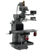 Jet JTM-1254RVS with ACU-RITE 203 DRO X & Y Powerfeeds & Air Power Drawbar 698111 – Image 2