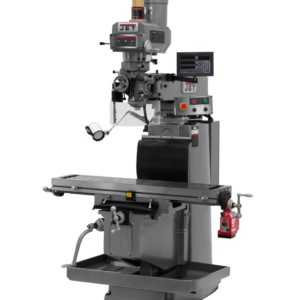 Jet JTM-1254RVS with Newall DP700 DRO X Powerfeed and Air Power Drawbar 698127