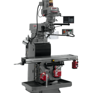 Jet JTM-1254RVS with NEWALL DP700 DRO X, Y & Z Powerfeeds & Air Power Drawbar 698131 – Image 2
