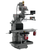 Jet JTM-1254RVS with NEWALL DP700 3X (Q) DRO, X & Y Powerfeeds & Air Power Drawbar 698141 – Image 2