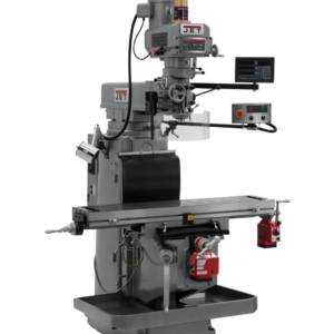 Jet JTM-1254RVS with NEWALL DP700 3X (Q) DRO, X & Y Powerfeeds & Air Power Drawbar 698141 – Image 2