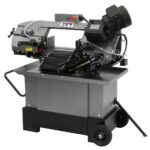 Jet HVBS-710G, 7" x 10-1/2" Horizontal/Vertical Mitering Geared Head Bandsaw 413452