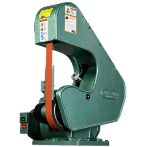 Burr King 1.5” x 60” Three Wheel Model 760 Variable Speed 1.5 HP 120V Single Phase Belt Grinder 72110 – Image 2