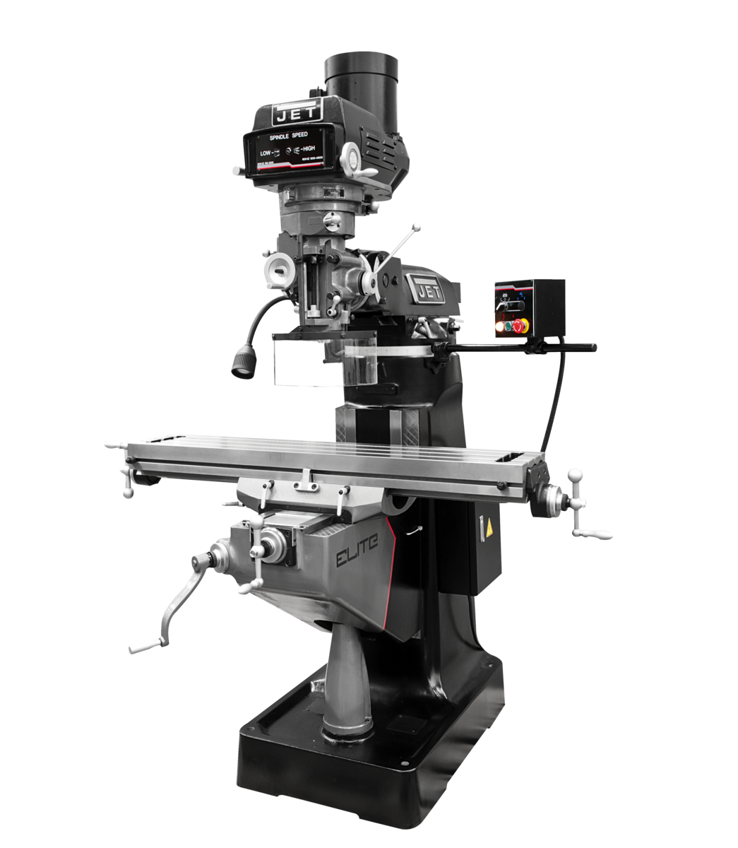 703042aaf69b6956323a5584de5ab29daf9a0fd1_894166_main.png.png Jet ETM-949 Mill with 3-Axis Newall DP700 (Knee) DRO and X-Axis JET Powerfeed 894166