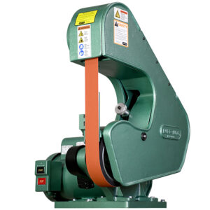 Burr King 2” x 60” Three Wheel Model 760 Variable Speed 1.5 HP 120V Single Phase Belt Grinder 77110 – Image 2