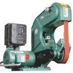 Burr King 2” x 60” Three Wheel Model 760 Variable Speed 1.5 HP 120V Single Phase Belt Grinder 77110