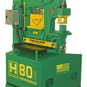 Uni-Hydro 80-24 220V Three Phase 80 Ton Hydraulic Ironworker 108030