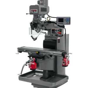 Jet JTM-1050EVS2/230 Mill With 3-Axis Acu-Rite 203 DRO (Knee) With X and Y-Axis Powerfeeds 690626