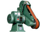 Burr King 2.5” x 60” Two Wheel 960-250 Fixed Speed 1.5 HP 120V Single Phase Belt Grinder 90100