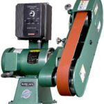 Burr King 2.5” x 60” Two Wheel 960-250 Variable Speed 1.5 HP 120V Single Phase Belt Grinder 92110